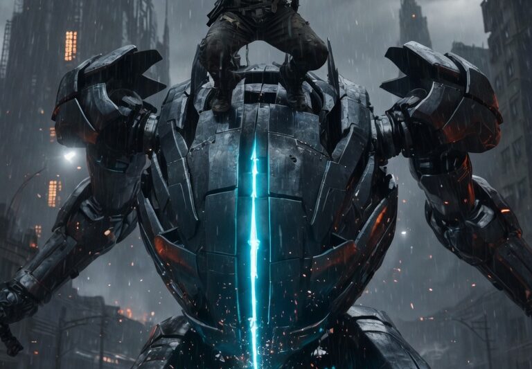 “A Clash of Eras: The Unbelievable Revelation That Will Change Everything!” In an epic showdown that transcends time, a samurai discovers that the machines are not just mindless foes but hold a shocking connection to his own lineage, forcing him to confront a legacy that could alter the fate of humanity forever.  The full story is in the comments below.