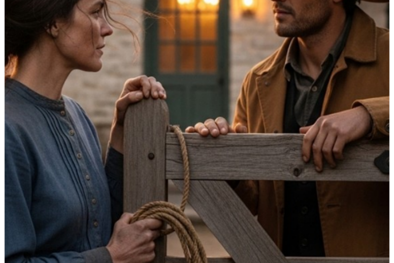 A Widow With Calloused Hands Knocked at His Gate at Dusk – He Opened It Before She Could Finish