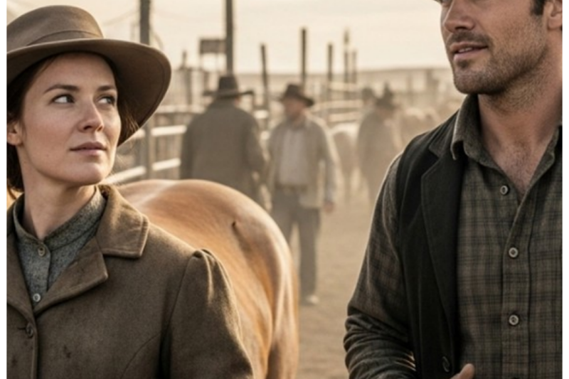 She Had Outbid Every Man at the Livestock Sale – The One She Had Not Outbid Asked Her Name