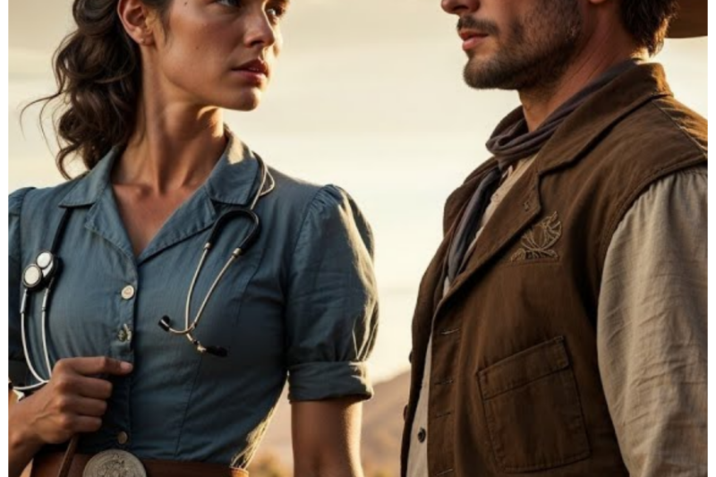 Woman Doctor Came To Frontier Town, Found Cowboy Father Too Stubborn For Help But Not For Love