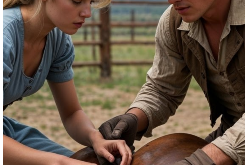 She Healed the Cowboy’s Wounded Horse, and He Offered His Heart in Return