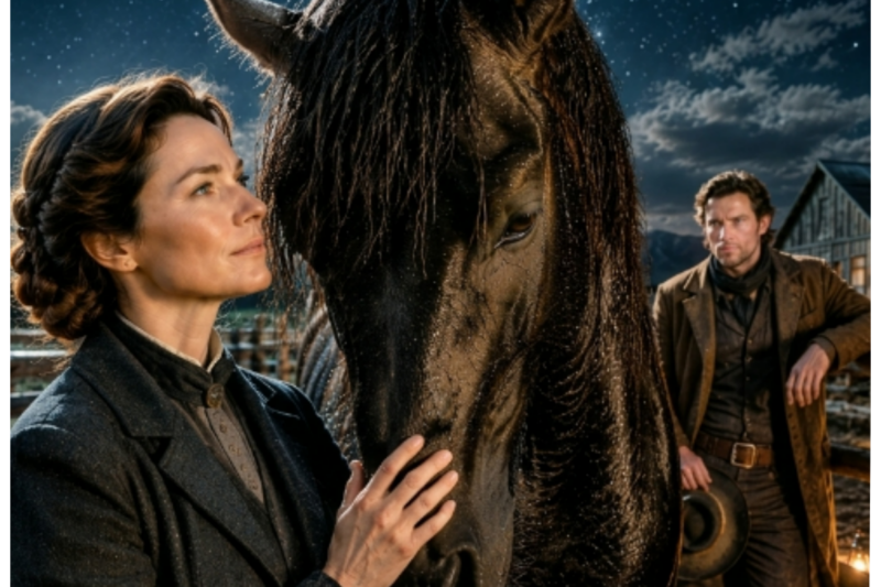No Man Wanted the “Old Maid” Schoolteacher — Until a Cowboy Saw Her Tame His Wild Stallion