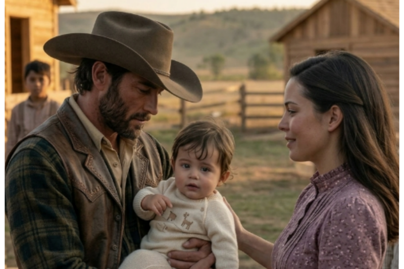 “She Married the Cowboy Everyone Pitied — The Secret He Was Building in the Desert Left Her Speechle