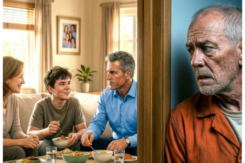 Elderly Man Came Back From Prison After 15 Years and found His Wife Raising Prosecutor’s Son…