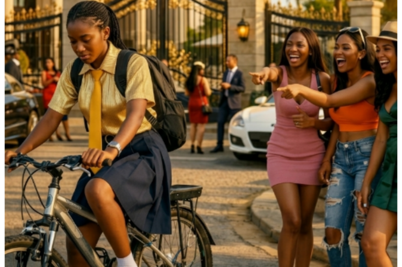 These Bullies Don’t Know The Poor Girl They Are Laughing At Is A Princess