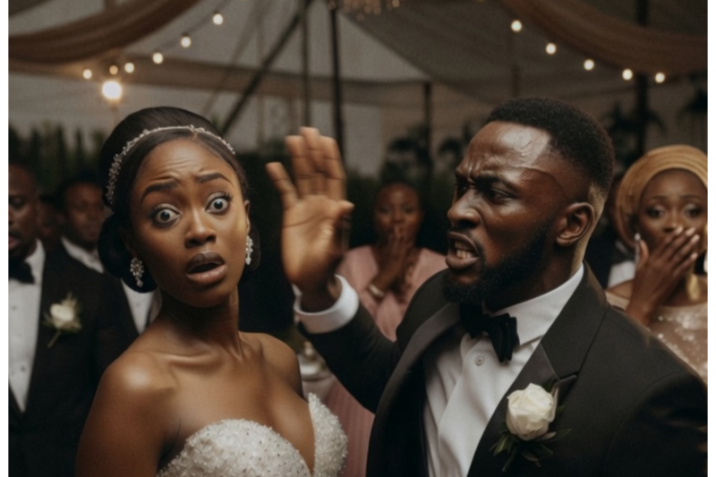 The Groom Slapped His Bride At The Wedding, What She Did Next Shocked Everyone