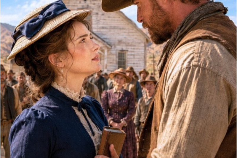The Town Hired an Eastern Schoolteacher — No One Told Her the Rancher Was Part of the Deal
