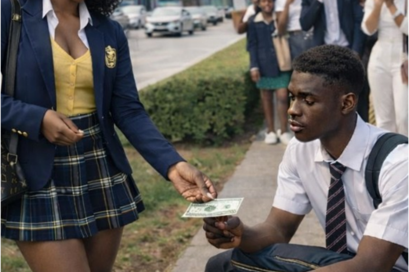 Rich Lady Pays A Poor Student To Be Her Boyfriend, Then This Happened
