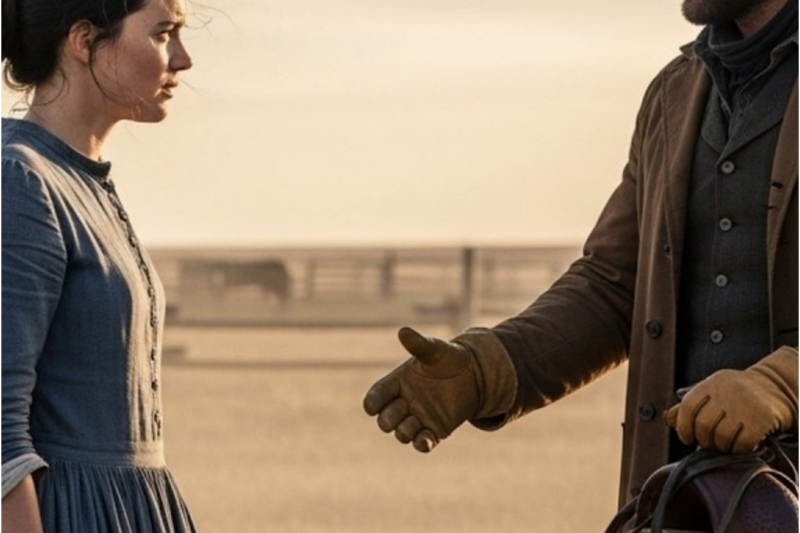 The Widow Was Selling Her Land, A Rancher Bought It And Asked Her To Stay And Share It