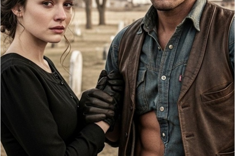 The Cowboy Met Her at a Funeral, He Gave Her Comfort That Turned Into Forever