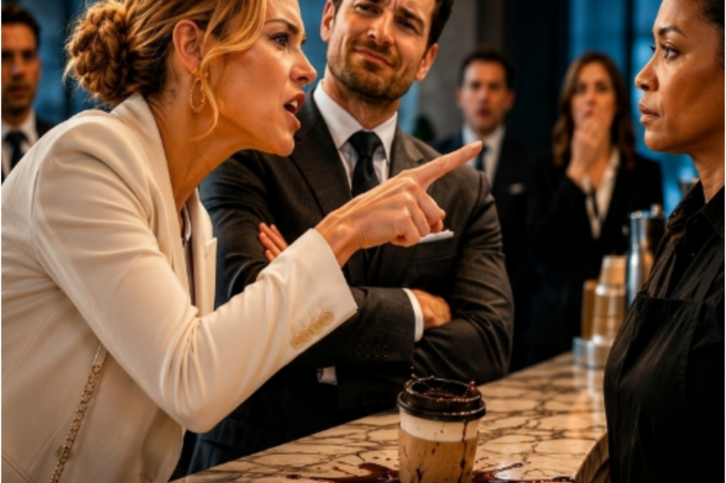 His Mistress Mocked the Barista Unaware She Was the CEO Testing Company Staff