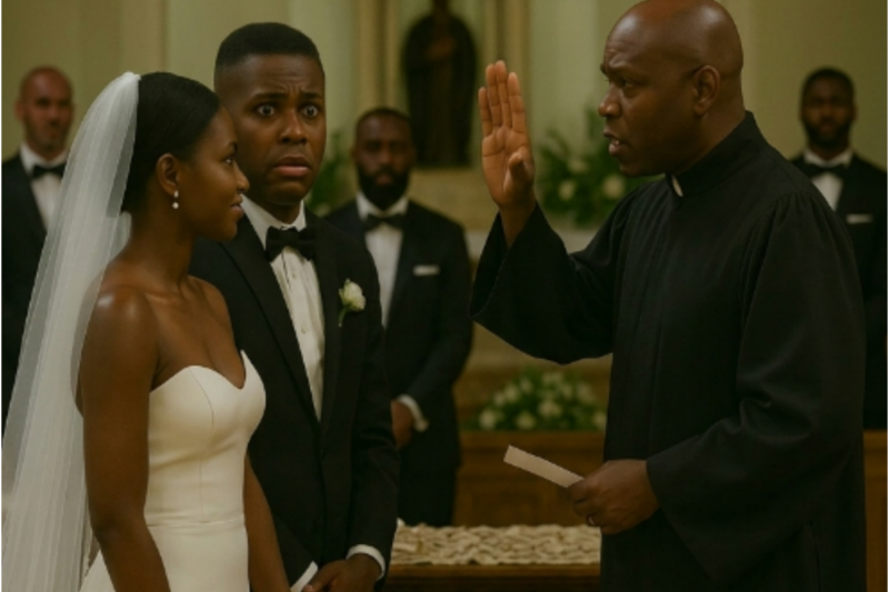Pastor Stopped The Wedding When He Noticed Something Strange About The Groom