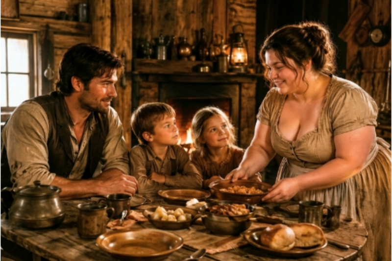 The Homeless Girl Asked for Shelter — One Supper Changed the Rancher’s Life Forever