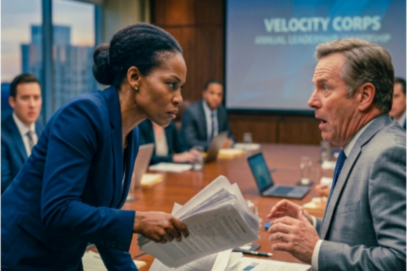 CEO Framed His Top Analyst, She Woke Up 25 Years Earlier and Took Back Control