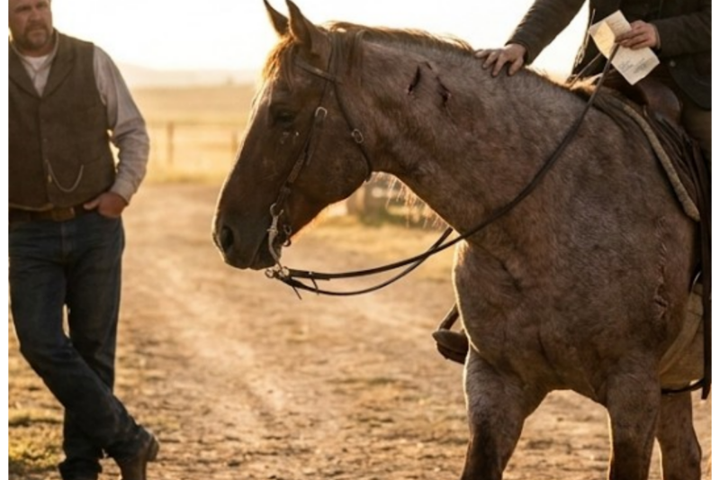 She Offered to Buy His Worst Stallion for a Dollar — Rode It Out of the Corral That Afternoon