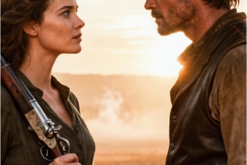 They Laughed at the Woman With a Rifle — Then a Cowboy Asked Her to Marry Him
