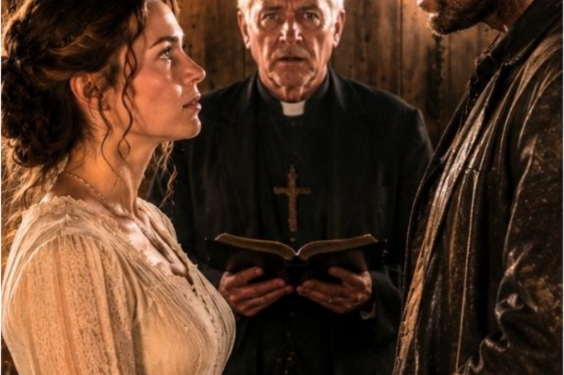 She Married the Most Feared Man in Texas to Save Her Father’s Ranch — Then Blood Came