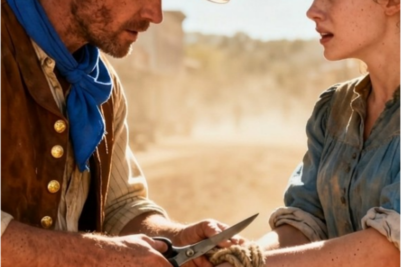 “You’re Selling Her for Grain” He Roared — Then the Cowboy Took Her Home Himself