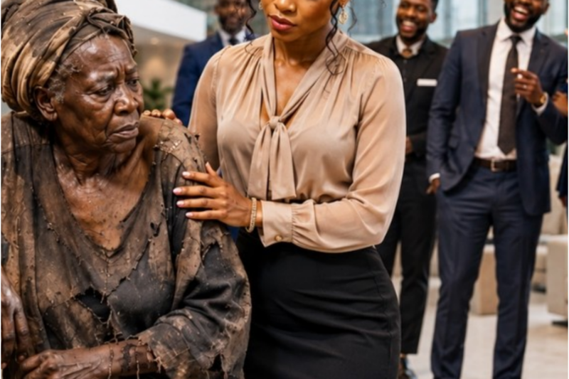 Kind Lady Helps An Old Woman Being Insulted, Unaware She Is The CEO’s Mother