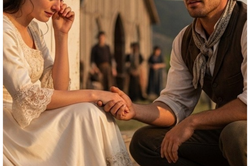 They Abandoned Her at the Church Steps, A Passing Rancher Said You’re Coming Home With Me