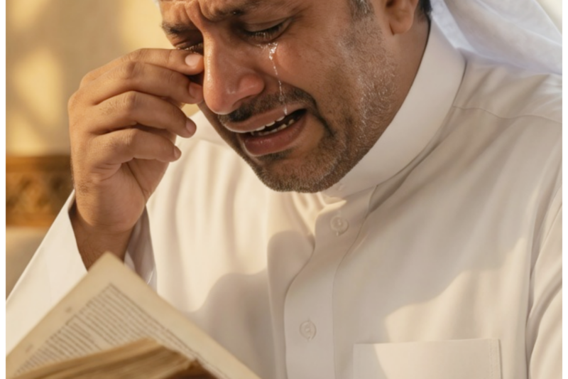 BREAKING: Saudi Prince Cries After Reading Jesus’ Words for the First Time