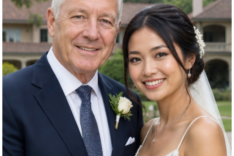 Filipina Model Married An Elderly American Man For Money — He Never Knew What She Was Planning