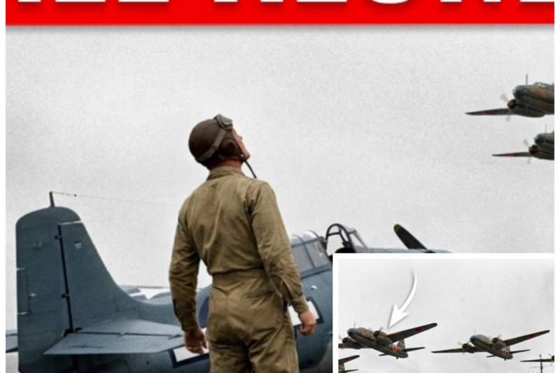 How This Pilot Saved Entire US Carrier Alone — 34 Seconds to Stop 9 Japanese Bombers