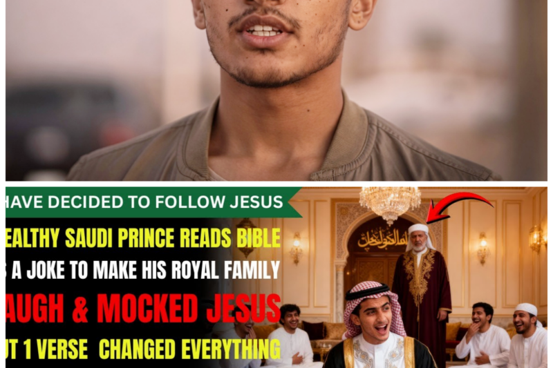 Saudí Prince Reads Bible To Family To Make Fun of JESUS...But THEY all turn to Christianity Instead