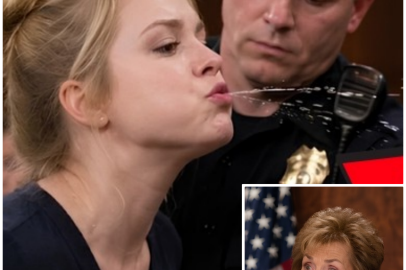 Police Chief’s Daughter Spits at Judge Judy — Gets ARRESTED in 30 Seconds