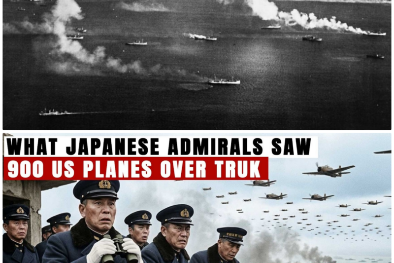 What Japanese Admirals Said When America’s Massive Carrier Fleet Suddenly Appeared Over Truk Lagoon