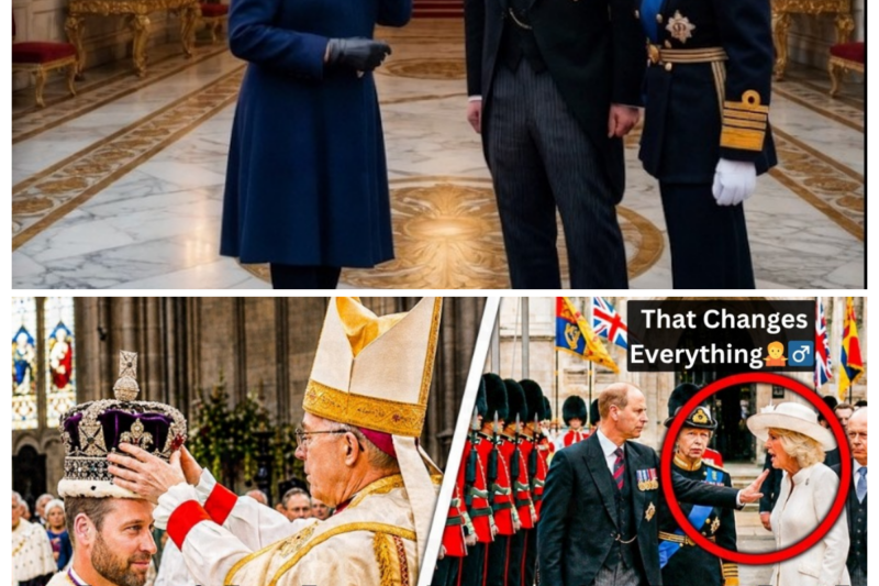 Prince Edward BLOCKS Camilla From William’s Coronation — Brooch SHOCK STUNS Palace