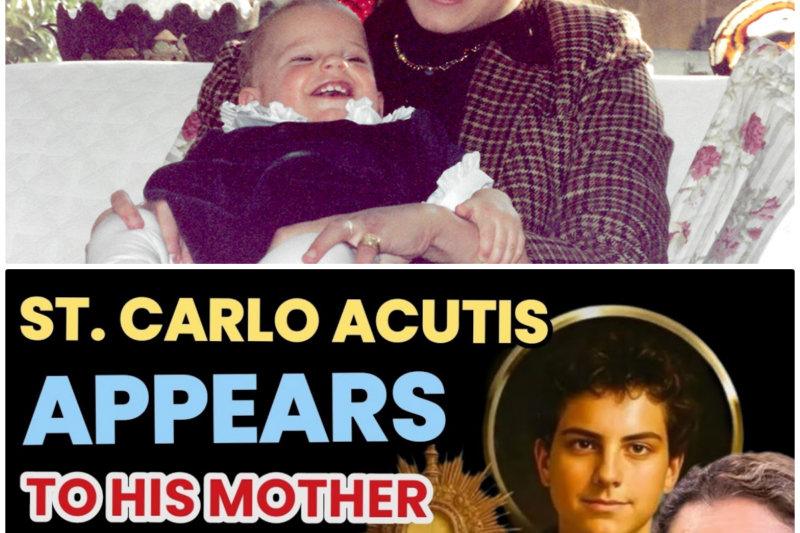 ST. CARLO ACUTIS APPEARS TO HIS MOTHER FOR THE FIRST TIME