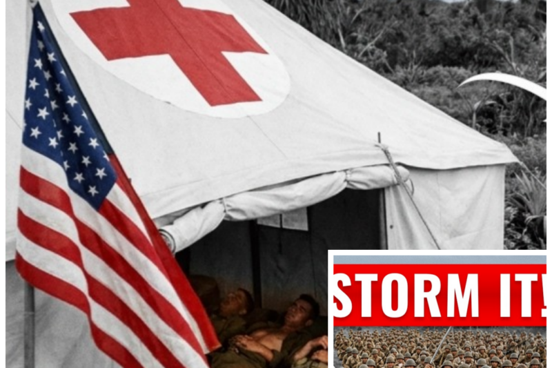 When 5,000 Japanese Stormed American Hospital — One Dentist Walked Out With a Machine Gun