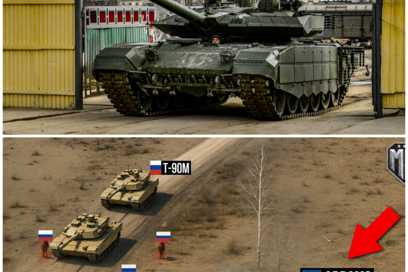 Russian T-90 Tanks Surround an Abrams – Then THIS Happened.