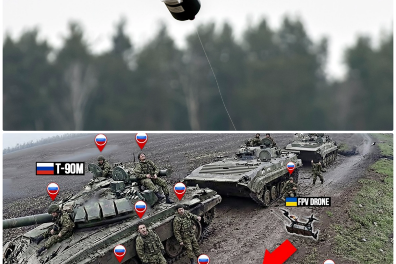 Huge Russian Tank Brigade Spotted by Ukrainian Drones – Then THIS Happened...