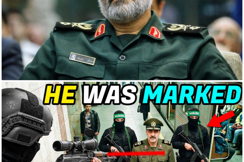 How Mossad Sniper Killed an IRGC General on a Crowded Tehran Metro While 200 Passengers Watched