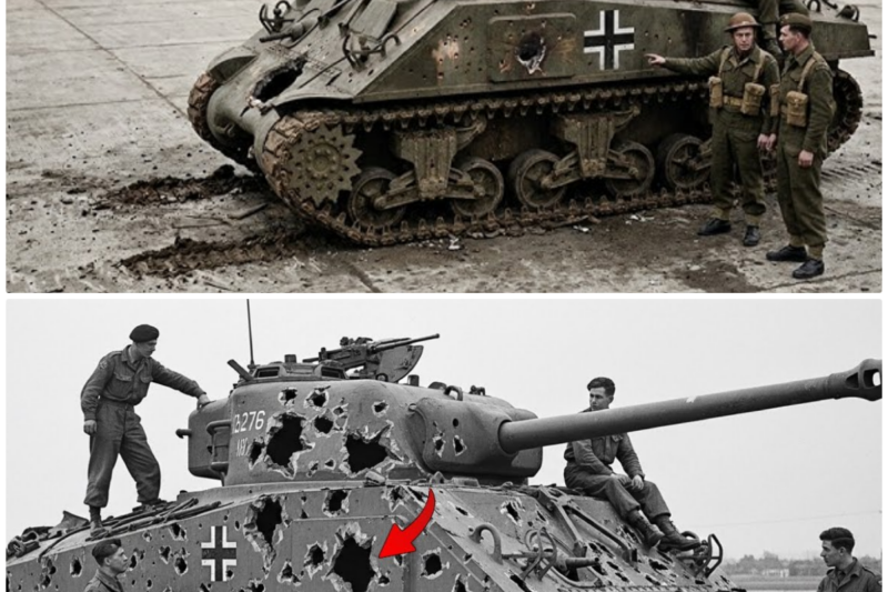 When 5 German Panthers Attacked — This Sherman Gunner’s 5 Shots Destroyed Them All