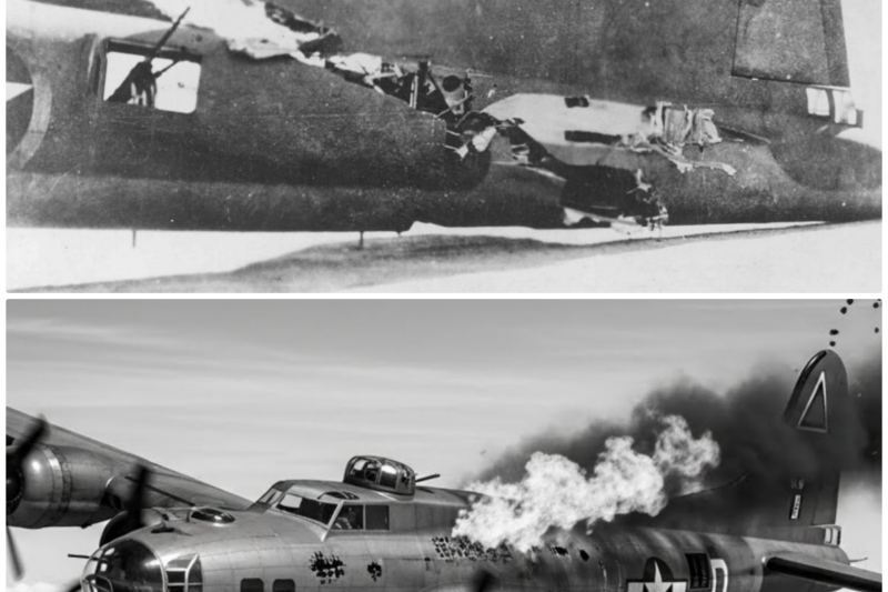 His B-17 Was on Fire at 20,000 Feet — He Put It Out with His Bare Hands