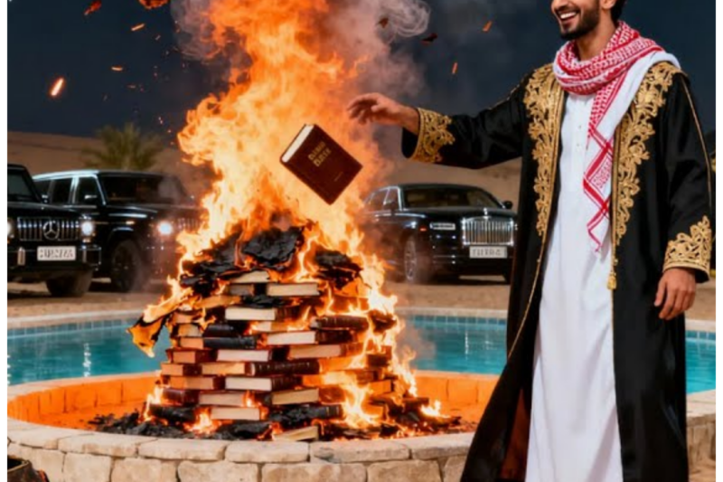 Saudi Royals Burned Bibles For Fun But Then JESUS CHANGED THEIR LIVES