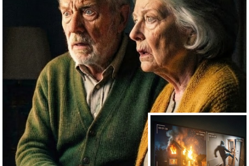 Elderly Couple Pretended to Go on Vacation—Then Watched Their House… and Froze
