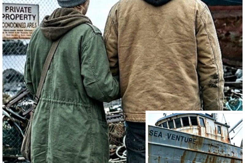 Homeless at 19, A Young Couple Bought a Rusted Fishing Trawler for $10 — What Was Locked Inside…