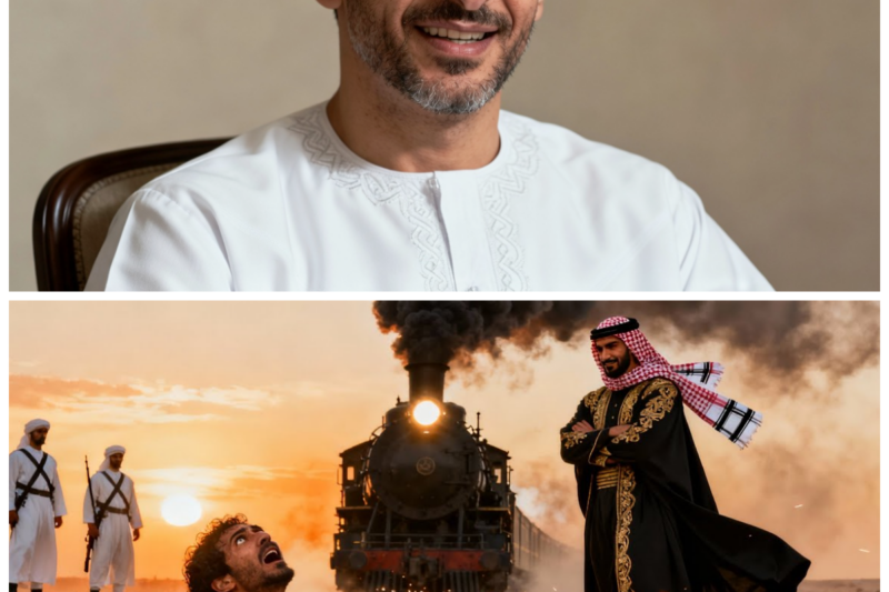 Saudi Prince Ties a Christian to a Railway, The Train Came, Then JESUS SAVES HIM
