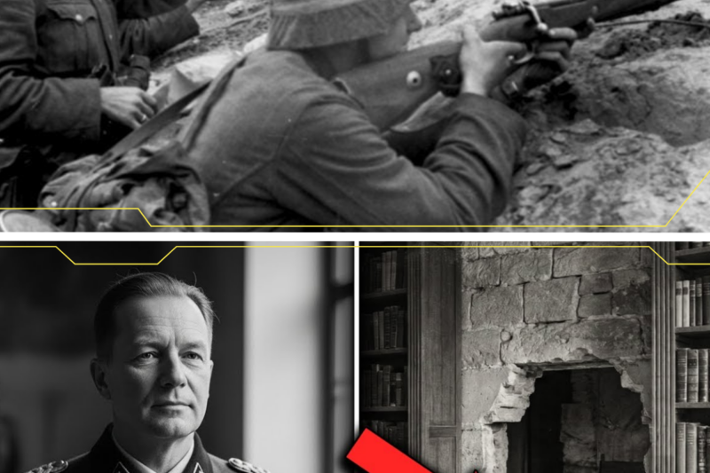 WWII German General Escaped Capture — 80 Years Later, His Hidden Room Was Found Behind Library Wall
