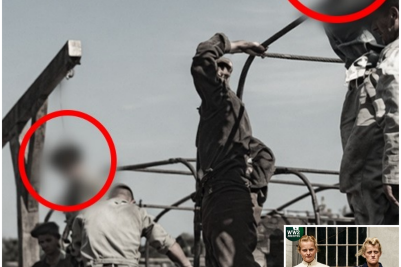The Infamous Public Execution of Female Nazi Guards at Auschwitz After WWII – Hard to Watch
