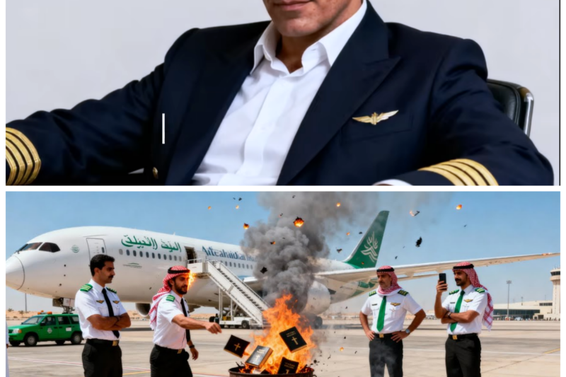 Muslim Pilots burn BIBLES at Saudi Airport.. but then JESUS CHANGED EVERYTHING