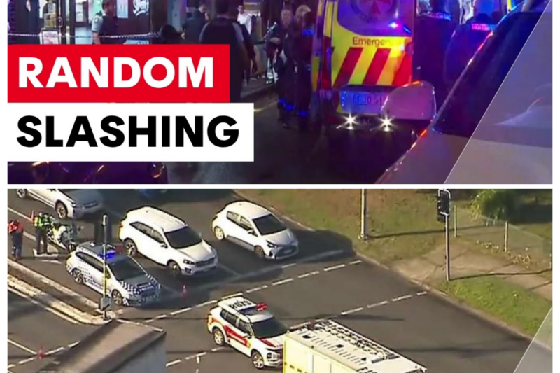 Manhunt underway after random slashing attack in Sydney’s west