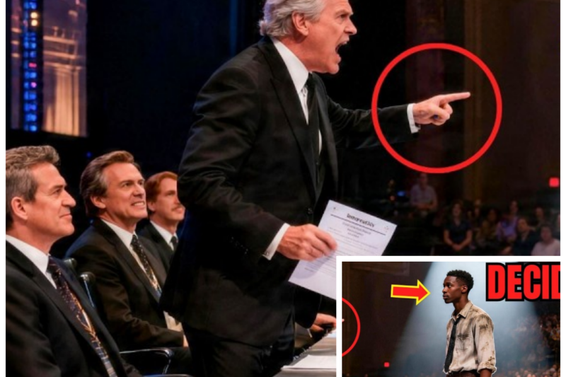 “Go On, Sing” Judges Dare Black Boy Standing Alone on Stage — His First Note Shuts Them All Up