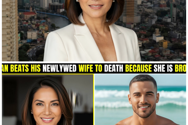Filipino Man Beats 51 Y/O Newlywed Wife To De@th On Honeymoon, When He Discovered She Is Broke