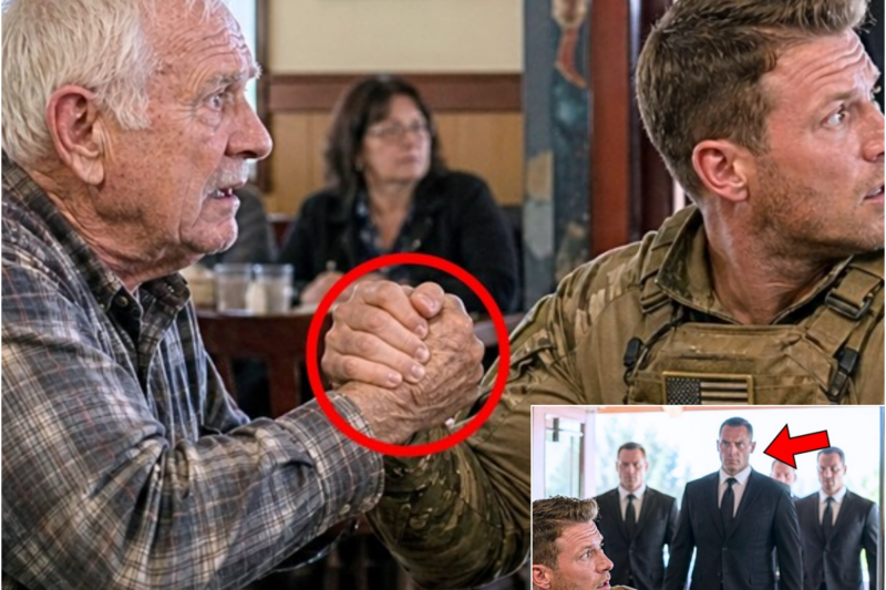 Pretend to Be My Grandson, Old Farmer Whispered — Then the Navy SEAL and His Military K9…