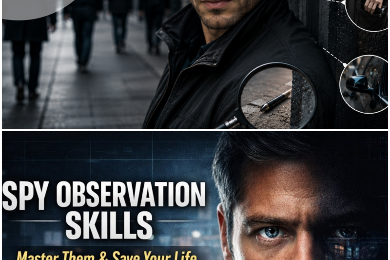 “How Spies See What Others Can’t – Master Observation & Stay Safe”
